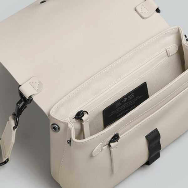 Gaston Luga Spläsh Crossbody Bag - Cloud Cream