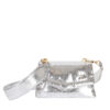 Josh V Nona Crossbody Tas Silver Metallic