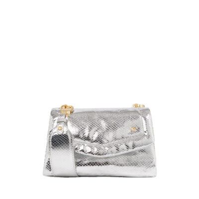 Josh V Nona Crossbody Tas Silver Metallic