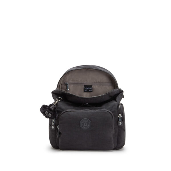 Kipling City Zip Mini Backpack Black Noir