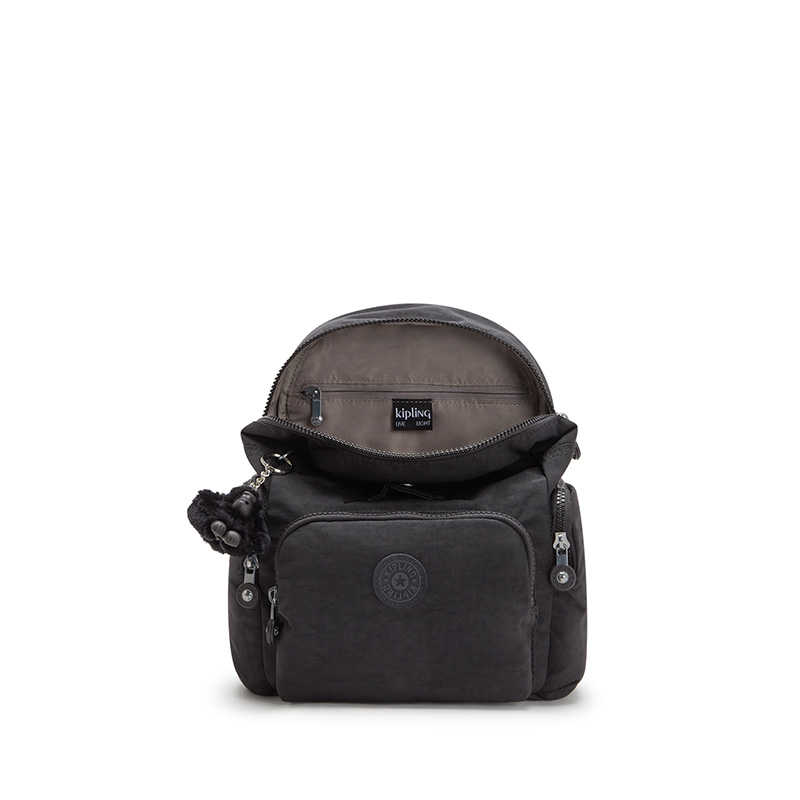 Kipling mini backpack black online