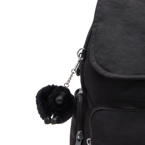 Kipling City Zip Mini Backpack Black Noir