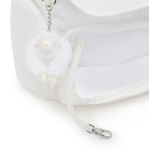 Kipling City Zip Mini Backpack Pure Alabaster