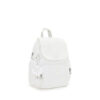 Kipling City Zip Mini Backpack Pure Alabaster