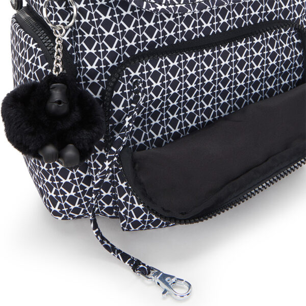 Kipling City Zip Mini Backpack Signature Print