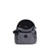 Kipling City Zip Mini Backpack Signature Print