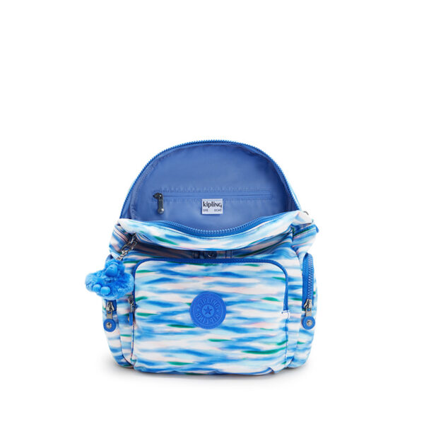 Kipling City Zip S Backpack Diluted Blue