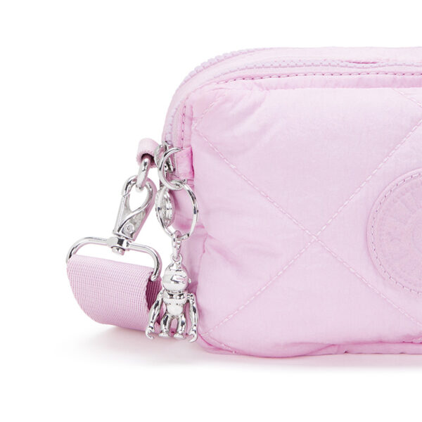 Kipling Milda Crossbody Bag Quilted Blooming Pink