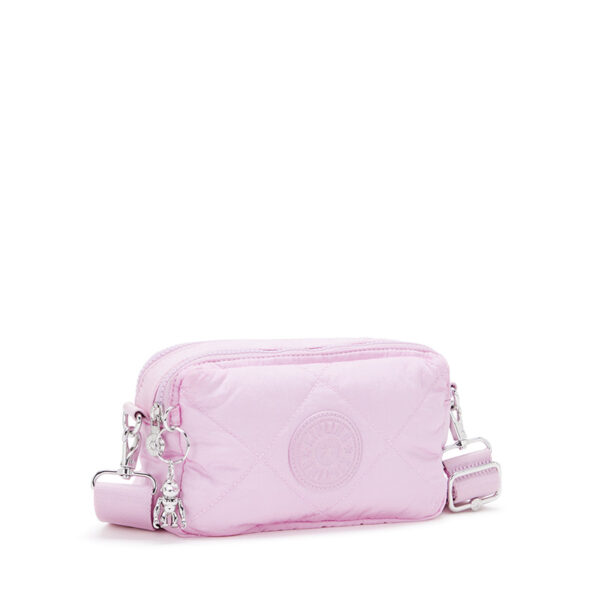 Kipling Milda Crossbody Bag Quilted Blooming Pink