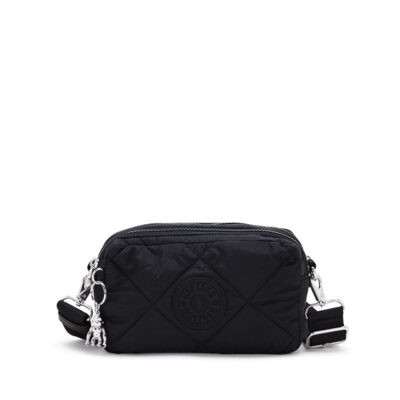 Kipling Milda Crossbody Bag Quilted Cosmic Black