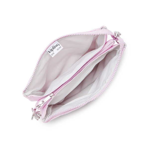 Kipling Riri Crossbody Bag Quilted Blooming Pink
