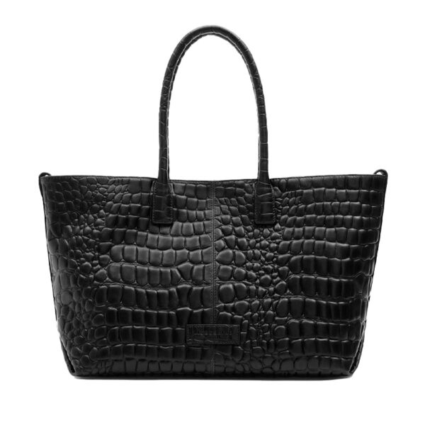 LIEBESKIND BERLIN Chelsea M Shopper M Croco Black