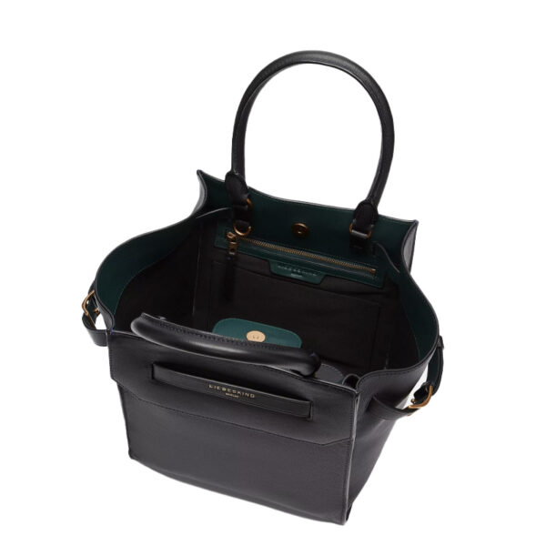 LIEBESKIND BERLIN Lora Satchel M Black