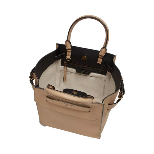 LIEBESKIND BERLIN Lora Satchel M Sandstone