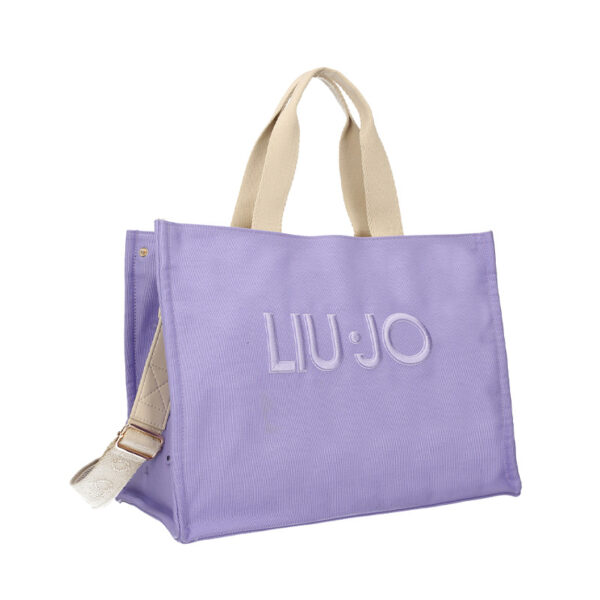 Liu Jo Canvas Bag Glicine