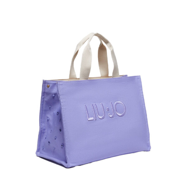 Liu Jo Canvas Bag Hibiscus