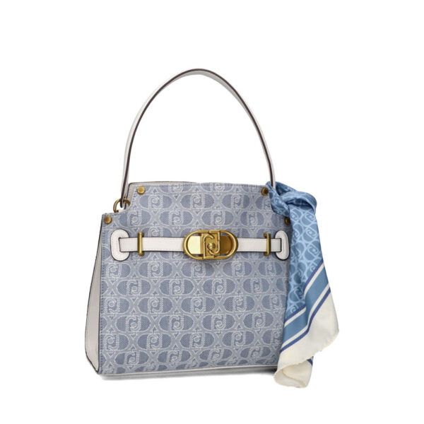 Liu Jo Nadie Briefcase Blue Denim