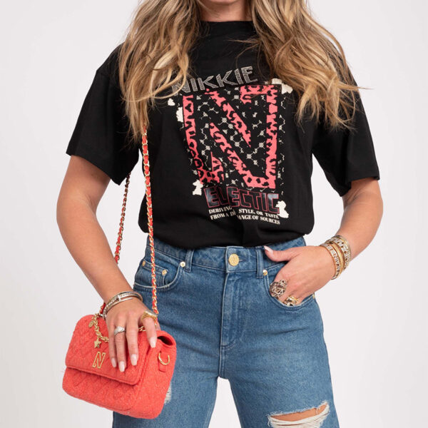 NIKKIE Berkely Tweed Shoulderbag Eclectic