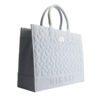 NIKKIE Mayda Denim Quilted Shopper Blue Denim
