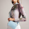Ted Baker Stunnie Webbing Mini Camera Bag Pale Blue