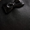 Ted Baker Beanne Bow Detail Leather Shopper Black