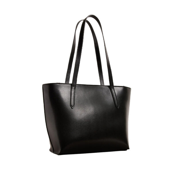 Ted Baker Beanne Bow Detail Leather Shopper Black