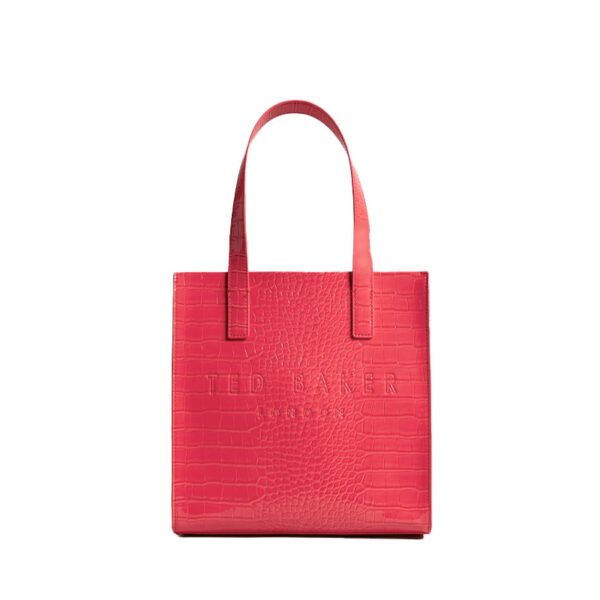 Ted Baker Reptcon Croc Detail Small Icon Coral