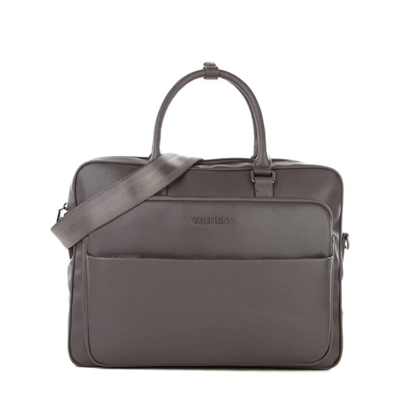 Valentino Ivan Re Briefcase Fango