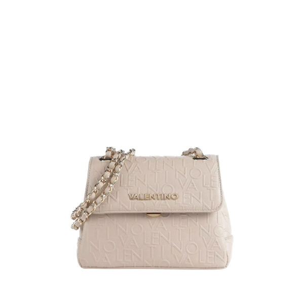 Valentino Relax Flap Bag Ecru