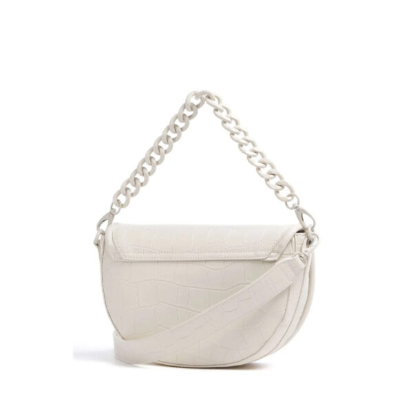 Valentino Surrey Flap Bag Ecru