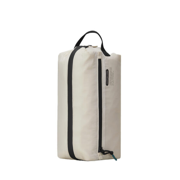 Gaston Luga Lightweight Washbag - Off White