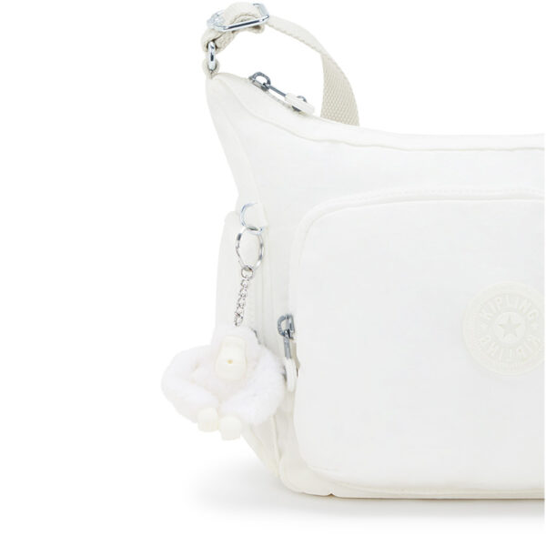 Kipling Gabb S Crossbody Bag Pure Alabaster