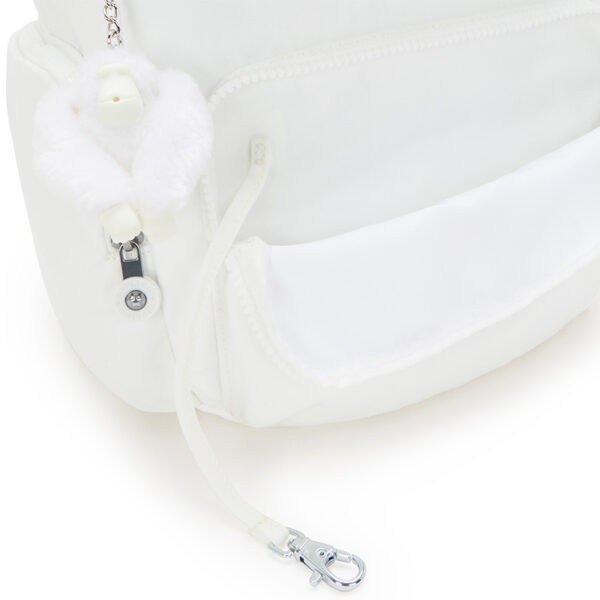 Kipling City Zip S Backpack Pure Alabaster
