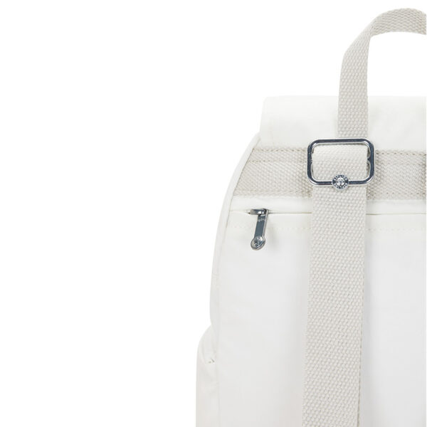 Kipling City Zip S Backpack Pure Alabaster