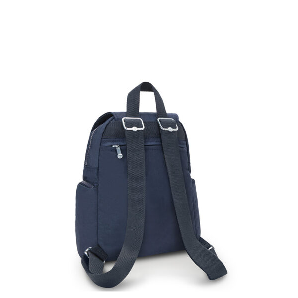 Kipling City Zip Mini Backpack Blue Bleu 2