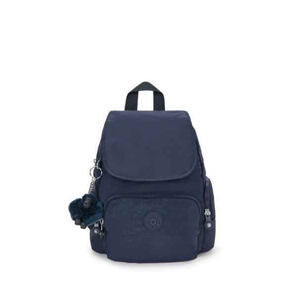 Kipling City Zip Mini Backpack Blue Bleu 2