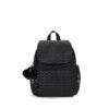 Kipling City Zip Mini Backpack Signature Emb