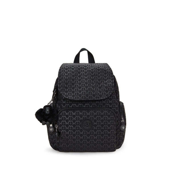 Kipling City Zip Mini Backpack Signature Emb