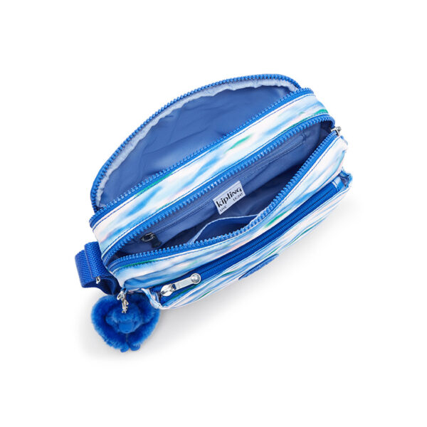 Kipling Abanu M Crossbody Bag Diluted Blue