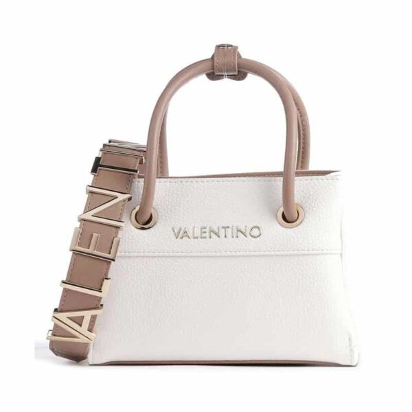 Valentino Alexia Shopping Bianca/Cuoio