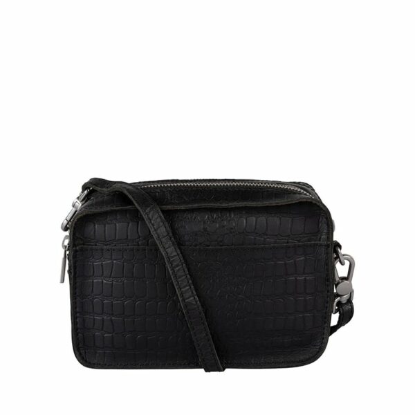 Cowboysbag Bag Lymm Croco Black