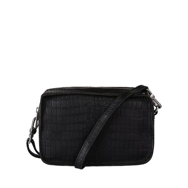 Cowboysbag Bag Lymm Croco Black