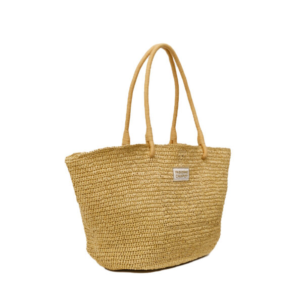 Fabienne Chapot Sammy Straw Bag Sandy