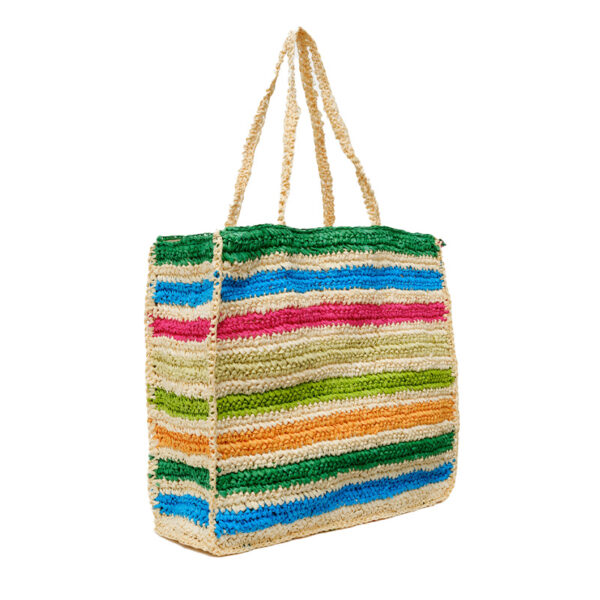 Fabienne Chapot Naomi Tote Bag Multi Stripe