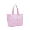 Kipling Colissa Tote Bag Quilted Blooming Pink