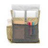 Lefrik Handy Mini Backpack Stripes Cool Grey