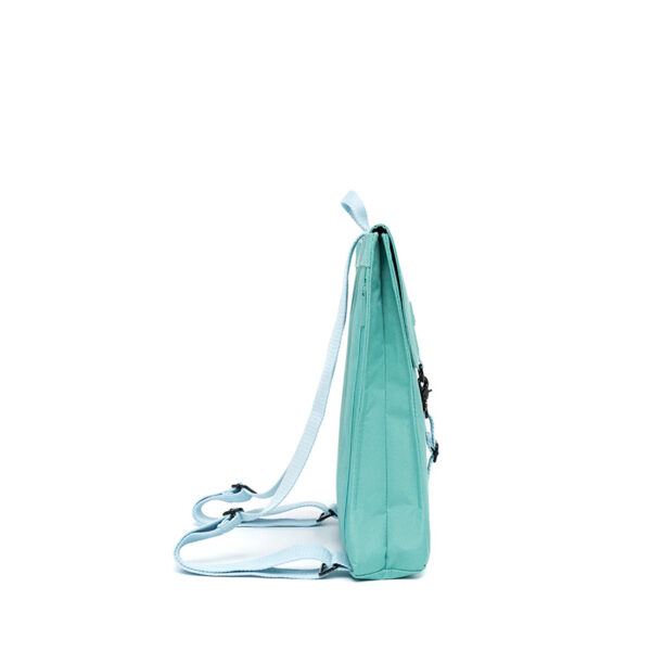 Lefrik Handy Mini Backpack Stripes Pool Green
