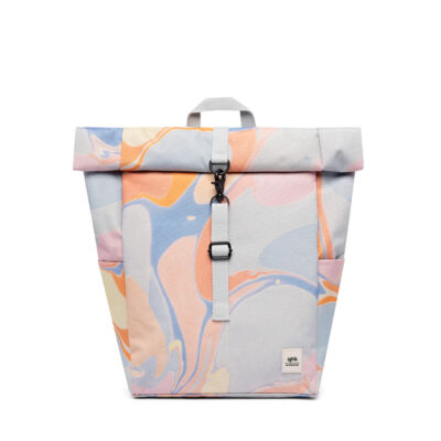 Lefrik Roll Mini Backpack Printed Marble