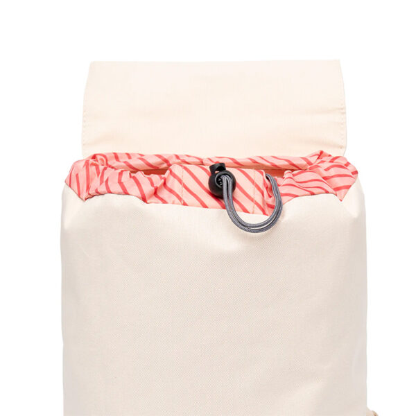 Lefrik Scout Mini Backpack Stripes Ecru