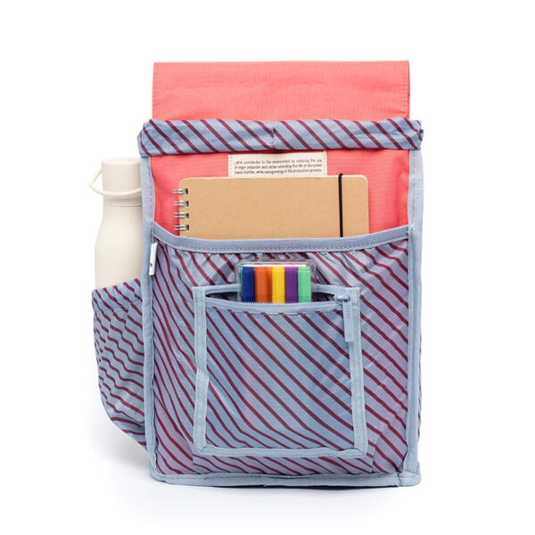Lefrik Scout Mini Backpack Stripes Lush